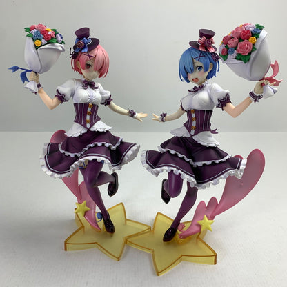 【中古品】 完備品 KDcolle レム・ラム 生誕祭Ver. 2体セット 開封品 フィギュア ※本体日焼け・箱傷みあり 053-260723-io-41-fuzh 万代Net店