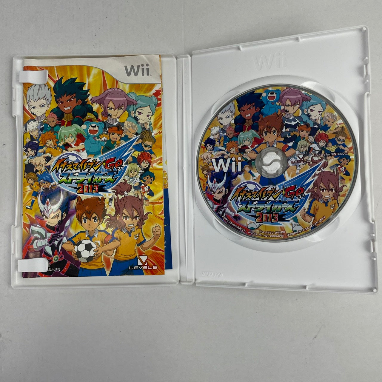 【中古品】 Wii イナズマイレブンGO ストライカーズ 2013 028-260607-NT-25-fuzh 万代Net店