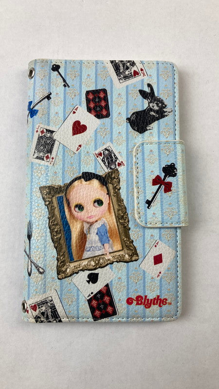 【現状渡し品】 Blythe ブライス 手帳型スマホケース フレーミングアリス 手帳型 スマホケース かわいい おしゃれ 101-260201-io-05-fuz 万代Net店
