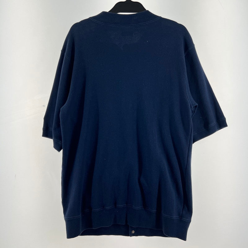【中古品】【メンズ】 CHAMPION チャンピオン 半袖 ジャケット ネイビー SIZE:XO スウェット ※毛玉あり 148-260919-io-18-fuzh 万代Net店