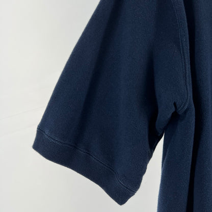 【中古品】【メンズ】 CHAMPION チャンピオン 半袖 ジャケット ネイビー SIZE:XO スウェット ※毛玉あり 148-260919-io-18-fuzh 万代Net店