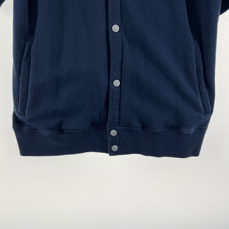 【中古品】【メンズ】 CHAMPION チャンピオン 半袖 ジャケット ネイビー SIZE:XO スウェット ※毛玉あり 148-260919-io-18-fuzh 万代Net店