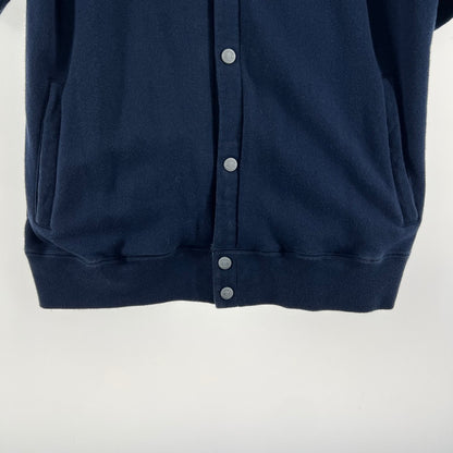 【中古品】【メンズ】 CHAMPION チャンピオン 半袖 ジャケット ネイビー SIZE:XO スウェット ※毛玉あり 148-260919-io-18-fuzh 万代Net店