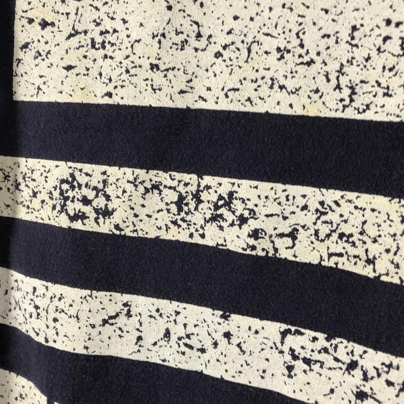 【中古品】【メンズ】 ADIDAS アディダス 長袖Tシャツ デサント カラーNAVY 紺 SIZE:L 148-260804-ky-06-fuzh 万代Net店