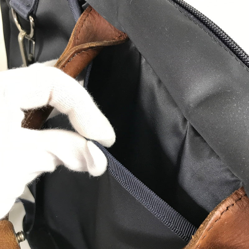 【中古品】【メンズ】 WONDER BAGGAGE ワンダーバゲージ ビジネスバッグ NAVY ※汚れ・使用感有 バッグ 185-260731-io-28-fuzh 万代Net店