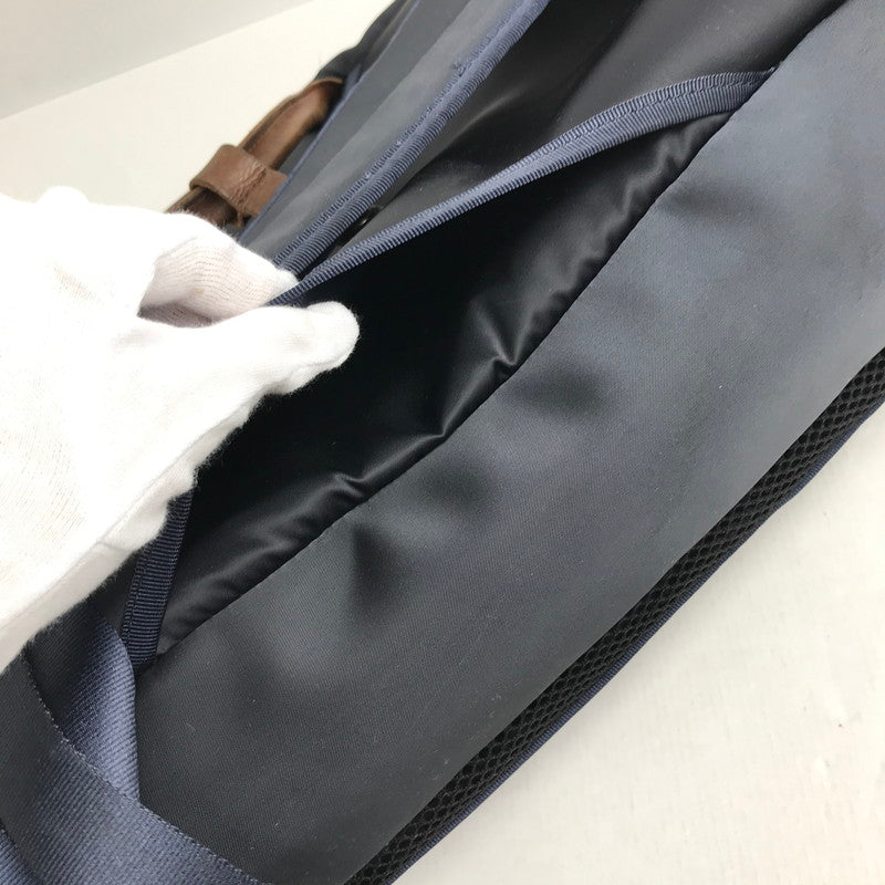 【中古品】【メンズ】 WONDER BAGGAGE ワンダーバゲージ ビジネスバッグ NAVY ※汚れ・使用感有 バッグ 185-260731-io-28-fuzh 万代Net店
