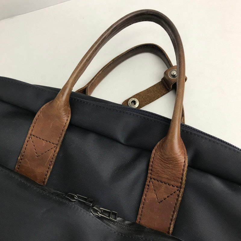 【中古品】【メンズ】 WONDER BAGGAGE ワンダーバゲージ ビジネスバッグ NAVY ※汚れ・使用感有 バッグ 185-260731-io-28-fuzh 万代Net店