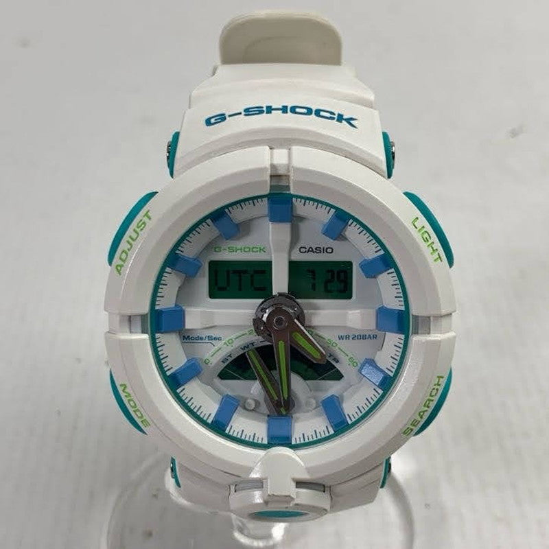 【中古品】【メンズ/レディース】 G-SHOCK ジーショック GA-500WG デジアナ 腕時計 時計 ホワイト 箱付属 使用感あり おしゃれ 196-260202-io-05-fuz 万代Net店