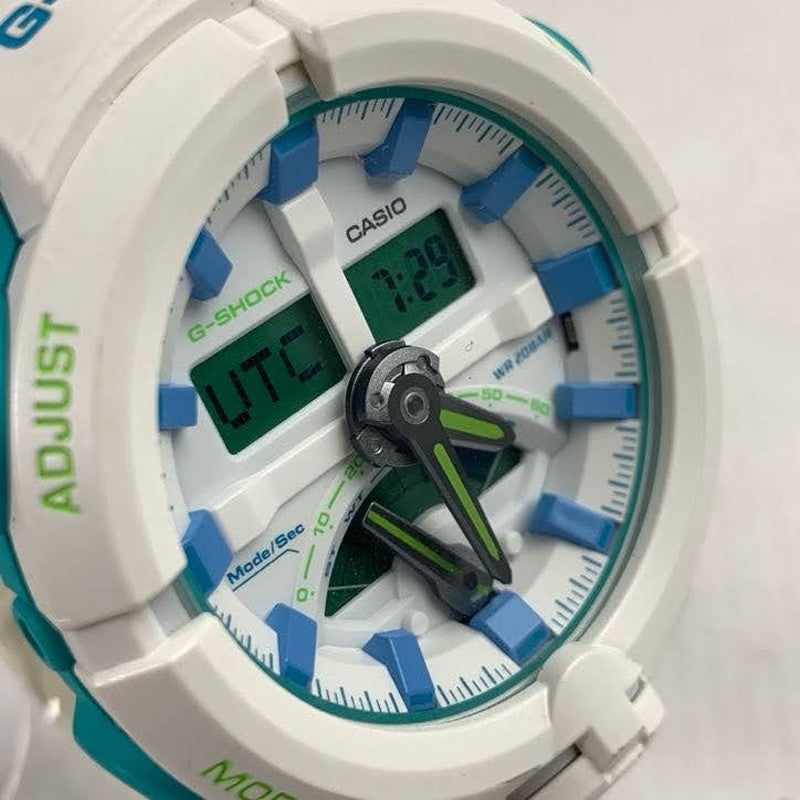 【中古品】【メンズ/レディース】 G-SHOCK ジーショック GA-500WG デジアナ 腕時計 時計 ホワイト 箱付属 使用感あり おしゃれ 196-260202-io-05-fuz 万代Net店