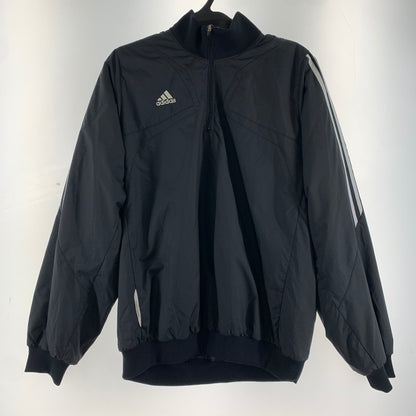 【中古品】【メンズ】 ADIDAS アディダス プルオーバー ジャケット BLACK SIZE:O 148-260920-io-08-fuzh カラー：ブラック 万代Net店