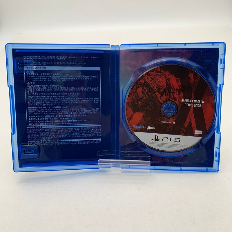 【中古美品】 DAEMON X MACHINA TITANIC SCION デーモンエクスマキナ：タイタニックサイオン -PS5 ソフト [CERO区分_C/ 15歳以上対象] 026-260429-ky-01-fuz 万代Net店