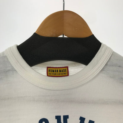 【中古品】【メンズ】 HUMAN MADE ヒューマンメイド カモT-SHIRT DRY ALL ダック プリント 半袖 Tシャツ トップス 古着 142-260206-mh-05-fuz サイズ：M カラー：ホワイト 万代Net店