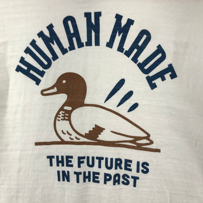 【中古品】【メンズ】 HUMAN MADE ヒューマンメイド カモT-SHIRT DRY ALL ダック プリント 半袖 Tシャツ トップス 古着 142-260206-mh-05-fuz サイズ：M カラー：ホワイト 万代Net店