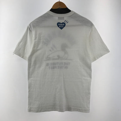 【中古品】【メンズ】 HUMAN MADE ヒューマンメイド カモT-SHIRT DRY ALL ダック プリント 半袖 Tシャツ トップス 古着 142-260206-mh-05-fuz サイズ：M カラー：ホワイト 万代Net店