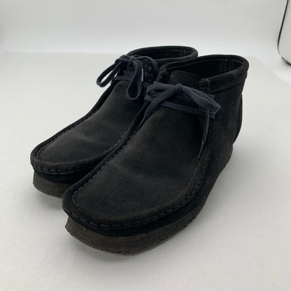 【中古品】【メンズ】 CLARKS クラークス ワラビーブーツ 靴 164-260716-mh-02-fuzh サイズ：UK8 カラー：ブラック 万代Net店