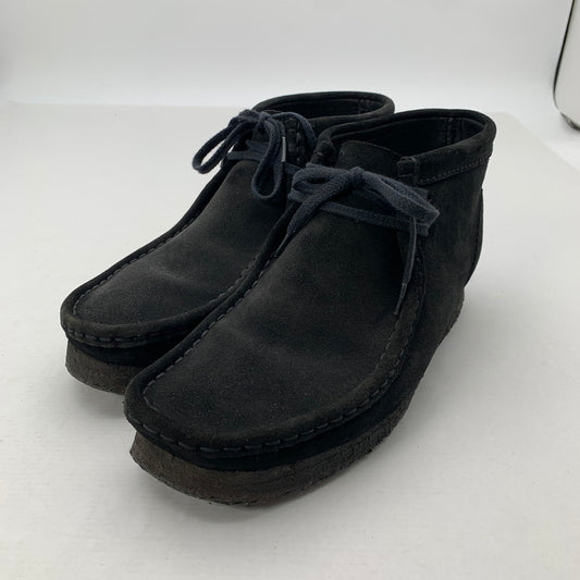 【中古品】【メンズ】 CLARKS クラークス ワラビーブーツ 靴 164-260716-mh-02-fuzh サイズ：UK8 カラー：ブラック 万代Net店