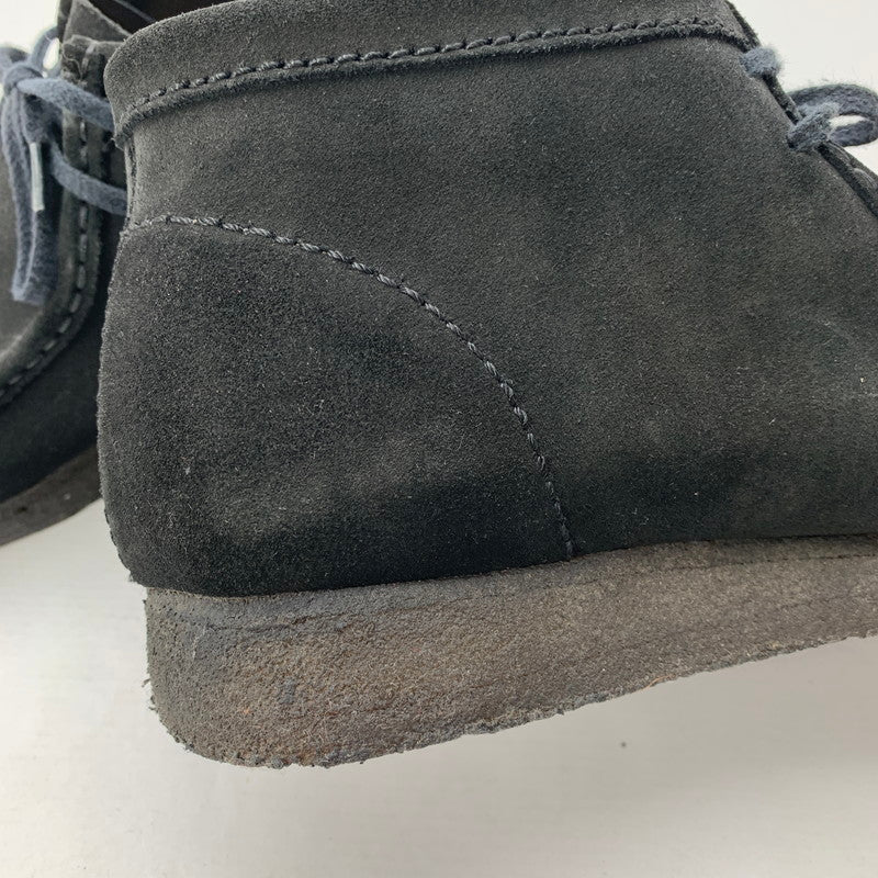 【中古品】【メンズ】 CLARKS クラークス ワラビーブーツ 靴 164-260716-mh-02-fuzh サイズ：UK8 カラー：ブラック 万代Net店