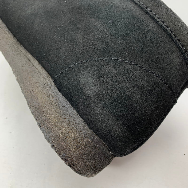 【中古品】【メンズ】 CLARKS クラークス ワラビーブーツ 靴 164-260716-mh-02-fuzh サイズ：UK8 カラー：ブラック 万代Net店