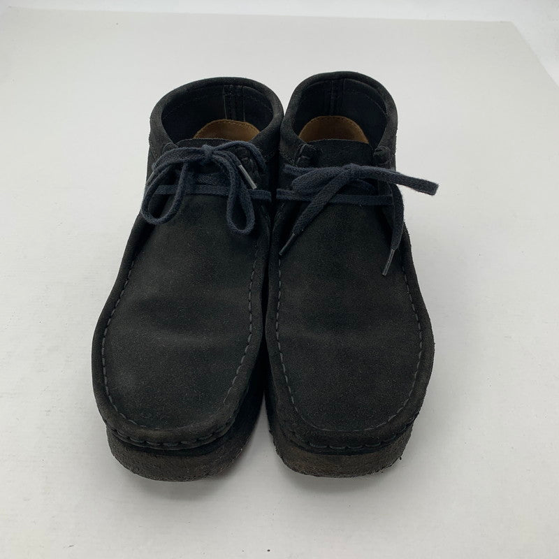【中古品】【メンズ】 CLARKS クラークス ワラビーブーツ 靴 164-260716-mh-02-fuzh サイズ：UK8 カラー：ブラック 万代Net店