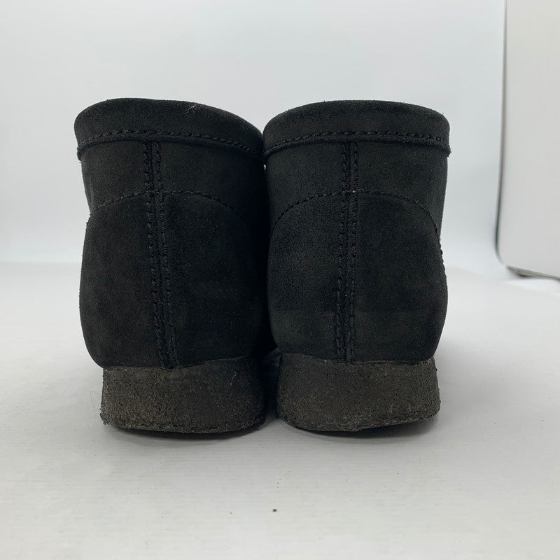 【中古品】【メンズ】 CLARKS クラークス ワラビーブーツ 靴 164-260716-mh-02-fuzh サイズ：UK8 カラー：ブラック 万代Net店