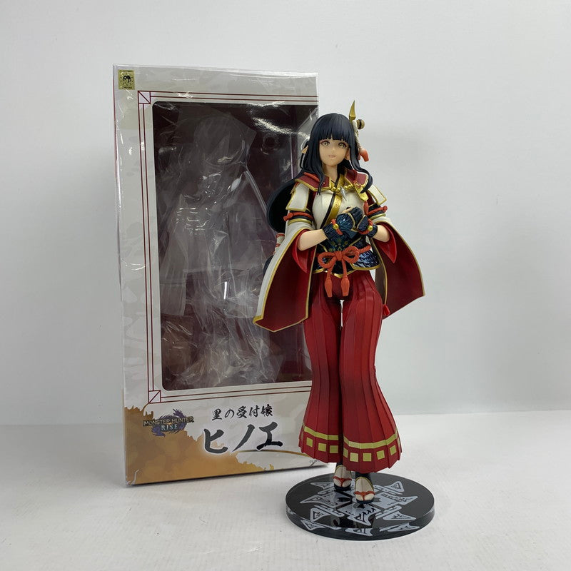 【中古美品】 Monster Hunter RISE モンスターハンター ライズ 里の受付嬢 ヒノエ フィギュア おもちゃ 052-260227-mh-16-fuz 万代Net店