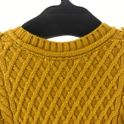 【中古品】【レディース】 BURBERRY バーバリー BLUE LABEL ブルーレーベル ニットワンピース 168-260210-ky-17-fuzh サイズ：38 カラー：マスタード 万代Net店