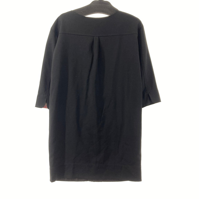 【中古品】【レディース】 BURBERRY バーバリー BLUE LABEL ブルーレーベル 七分袖ワンピース 168-260210-ky-16-fuzh サイズ：38 カラー：ブラック 万代Net店