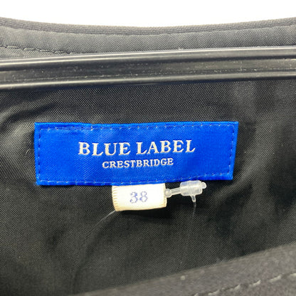 【中古品】【レディース】 BURBERRY バーバリー BLUE LABEL ブルーレーベル 七分袖ワンピース 168-260210-ky-16-fuzh サイズ：38 カラー：ブラック 万代Net店