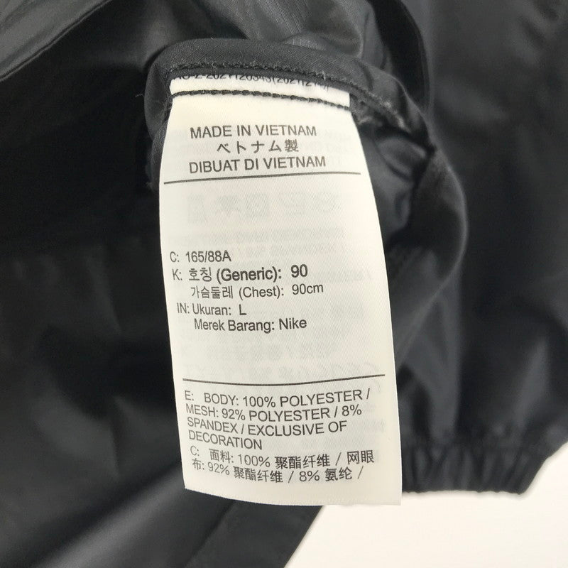 【中古品】【レディース】 NIKE ナイキ DQ6231-010 REFLECTIVE JACKET リフレクティブ ジャケット レディース Lサイズ ブラック AIR DRI-FIT NYLON 170-260329-io-07-fuzh 万代Net店