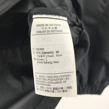 【中古品】【レディース】 NIKE ナイキ DQ6231-010 REFLECTIVE JACKET リフレクティブ ジャケット レディース Lサイズ ブラック AIR DRI-FIT NYLON 170-260329-io-07-fuzh 万代Net店