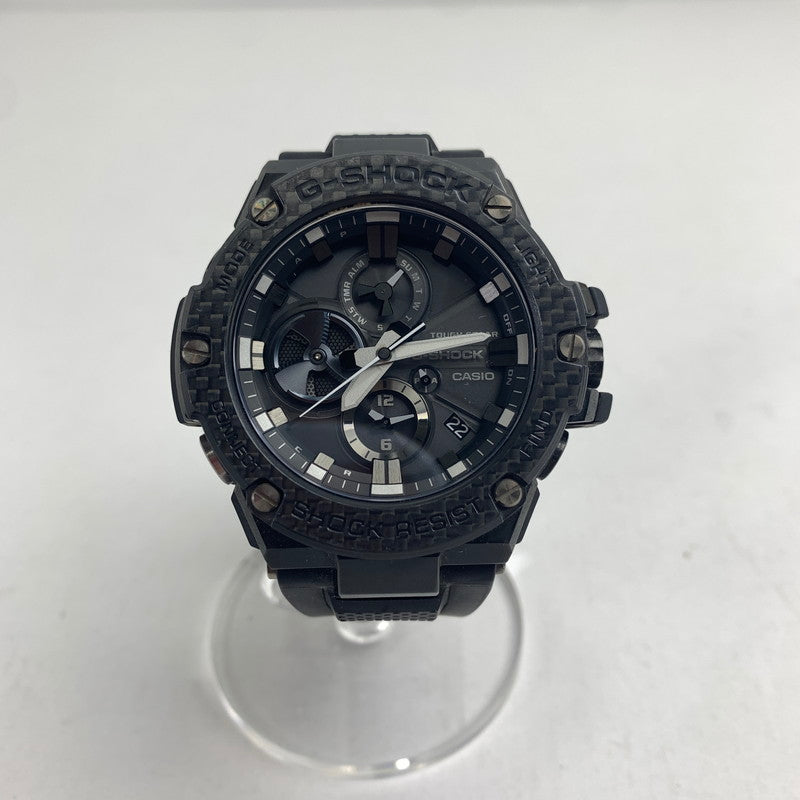 【中古品】【メンズ】 G-SHOCK ジーショック GST-B100 G-STEEL 時計 腕時計 196-260209-mh-11-fuz カラー：ブラック 万代Net店