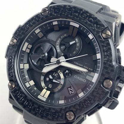 【中古品】【メンズ】 G-SHOCK ジーショック GST-B100 G-STEEL 時計 腕時計 196-260209-mh-11-fuz カラー：ブラック 万代Net店