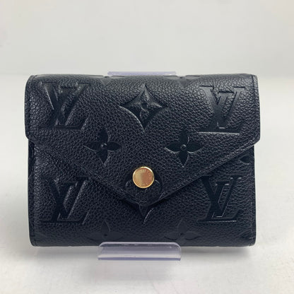 【中古品】【メンズ】 LOUIS VUITTON ルイヴィトン M62935 ポルトフォイユ･ゾエ モノグラム・アンプラント 折り財布 三つ折り財布 RFID 179-260209-mh-14-fuz カラー：ブラック 万代Net店
