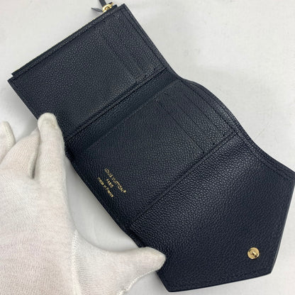 【中古品】【メンズ】 LOUIS VUITTON ルイヴィトン M62935 ポルトフォイユ･ゾエ モノグラム・アンプラント 折り財布 三つ折り財布 RFID 179-260209-mh-14-fuz カラー：ブラック 万代Net店