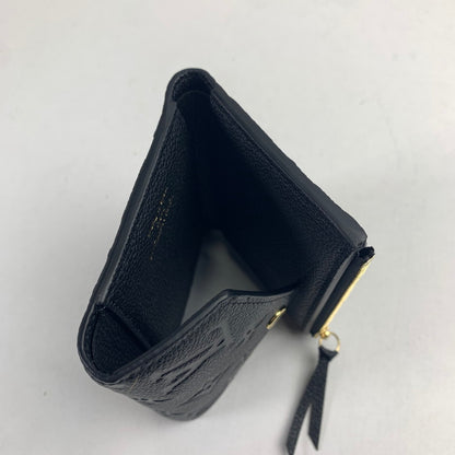 【中古品】【メンズ】 LOUIS VUITTON ルイヴィトン M62935 ポルトフォイユ･ゾエ モノグラム・アンプラント 折り財布 三つ折り財布 RFID 179-260209-mh-14-fuz カラー：ブラック 万代Net店