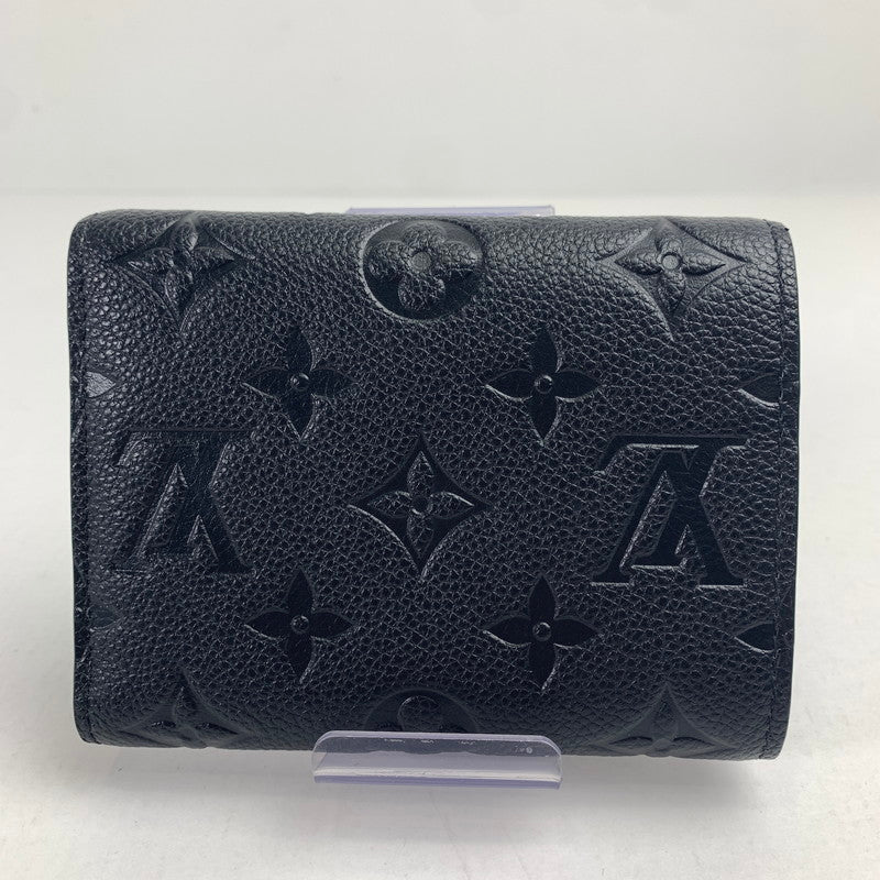 【中古品】【メンズ】 LOUIS VUITTON ルイヴィトン M62935 ポルトフォイユ･ゾエ モノグラム・アンプラント 折り財布 三つ折り財布 RFID 179-260209-mh-14-fuz カラー：ブラック 万代Net店