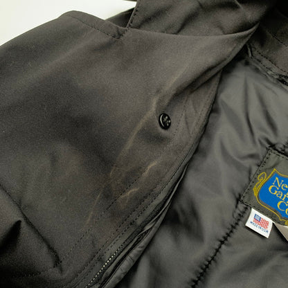 【中古品】【メンズ】 NEPTUNE GARMENT ネプチューン ガーメント トレンチコート 米軍 デッドストック ライナー付 アウター コート 古着 145-260809-mh-01-fuzh サイズ：38 カラー：ブラック 万代Net店