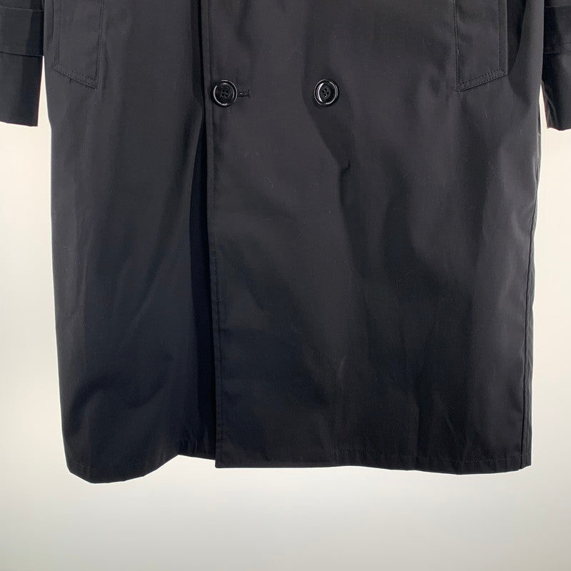 【中古品】【メンズ】 NEPTUNE GARMENT ネプチューン ガーメント トレンチコート 米軍 デッドストック ライナー付 アウター コート 古着 145-260809-mh-01-fuzh サイズ：38 カラー：ブラック 万代Net店