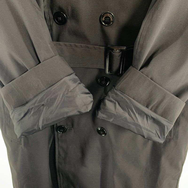 【中古品】【メンズ】 NEPTUNE GARMENT ネプチューン ガーメント トレンチコート 米軍 デッドストック ライナー付 アウター コート 古着 145-260809-mh-01-fuzh サイズ：38 カラー：ブラック 万代Net店