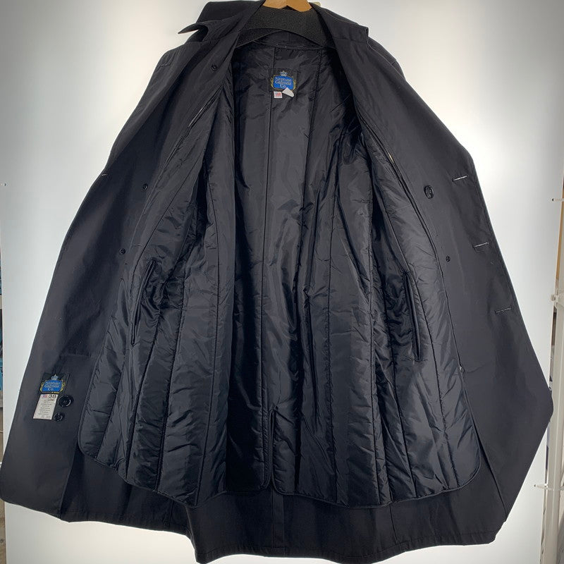【中古品】【メンズ】 NEPTUNE GARMENT ネプチューン ガーメント トレンチコート 米軍 デッドストック ライナー付 アウター コート 古着 145-260809-mh-01-fuzh サイズ：38 カラー：ブラック 万代Net店