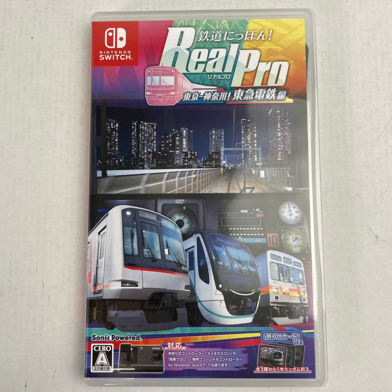 【中古美品】 鉄道にっぽん！RealPro 東京－神奈川！ 東急電鉄 編 - Switch [CERO区分_A / 全年齢対象商品] 029-260208-NT-14-fuz 万代Net店