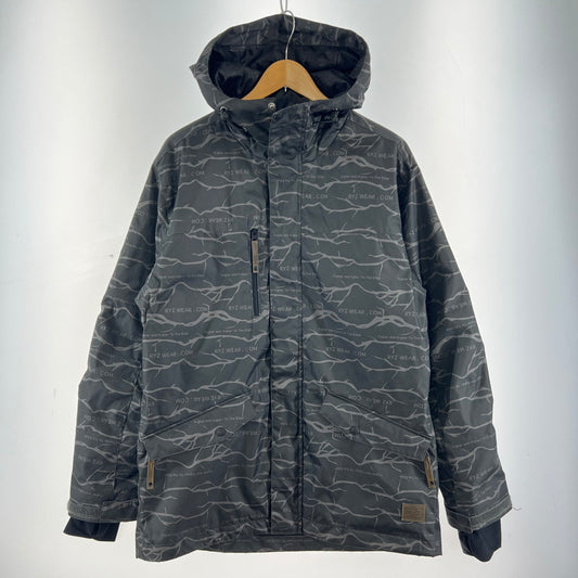 【中古品】【メンズ】 RYZ ライズ ウェア スノーウェア スノボ スキー ジャケット アウター 上着 ※キズ・毛玉あり 127-261022-io-03-fuz サイズ：L カラー：グレー 万代Net店