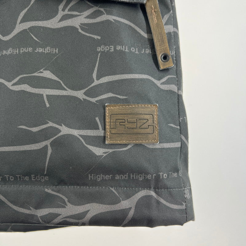 【中古品】【メンズ】 RYZ ライズ ウェア スノーウェア スノボ スキー ジャケット アウター 上着 ※キズ・毛玉あり 127-261022-io-03-fuz サイズ：L カラー：グレー 万代Net店