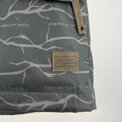 【中古品】【メンズ】 RYZ ライズ ウェア スノーウェア スノボ スキー ジャケット アウター 上着 ※キズ・毛玉あり 127-261022-io-03-fuz サイズ：L カラー：グレー 万代Net店