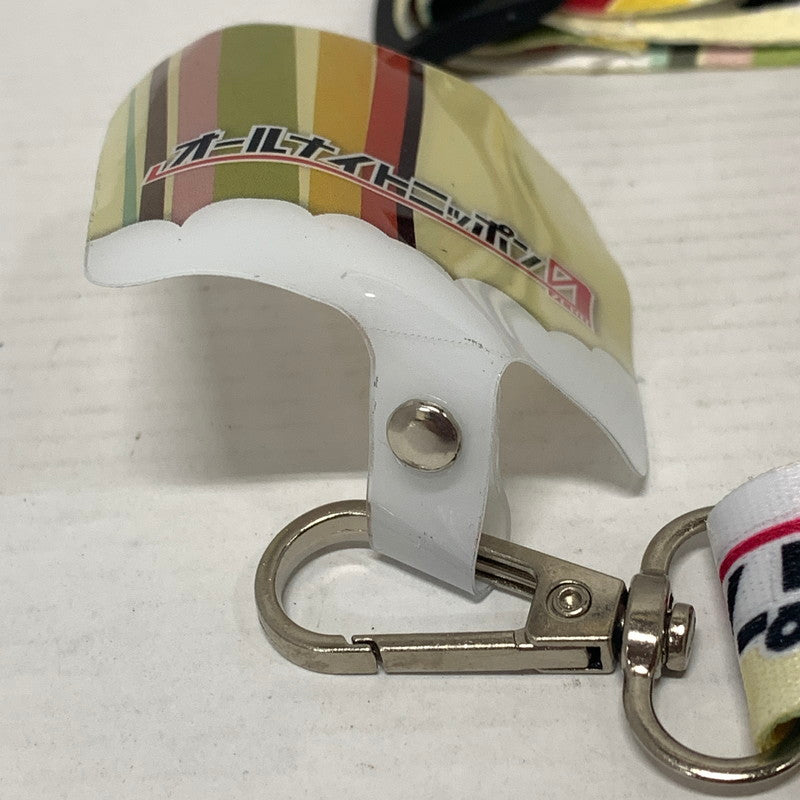 【現状渡し品】 オールナイトニッポン×ガチャガチャの森 コラボマルチストラップ 2種類セット ネックストラップ 101-260214-io-15-fuz 万代Net店
