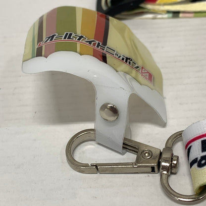 【現状渡し品】 オールナイトニッポン×ガチャガチャの森 コラボマルチストラップ 2種類セット ネックストラップ 101-260214-io-15-fuz 万代Net店