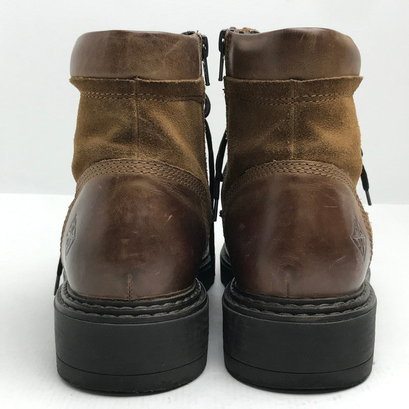 【中古品】【メンズ】 STEFANO ROSSI ステファノ ロッシ UOMO SR03961 NUBI ヌビ ブーツ 靴 165-260728-mh-09-fuzh サイズ：25～25.5cm カラー：ブラウン 万代Net店