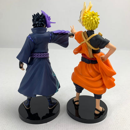 【中古品】 NARUTO TVアニメ20周年記念衣装 うずまきナルト・うちはサスケ 二体セット 本体のみ フィギュア 現状渡し品 051-260723-io-45-fuzh 万代Net店
