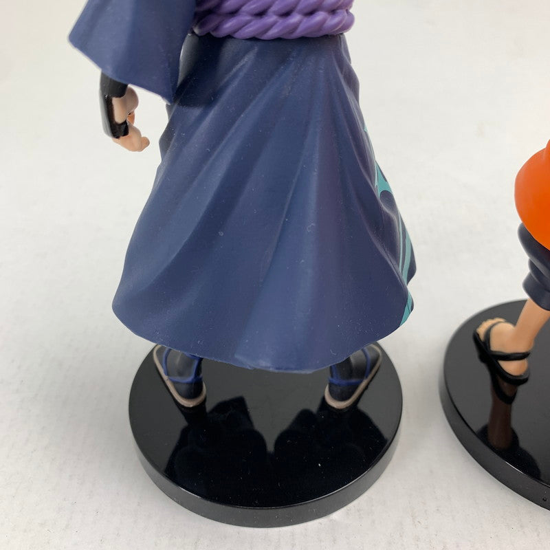 【中古品】 NARUTO TVアニメ20周年記念衣装 うずまきナルト・うちはサスケ 二体セット 本体のみ フィギュア 現状渡し品 051-260723-io-45-fuzh 万代Net店