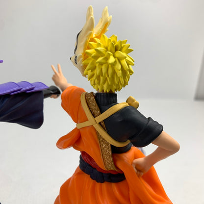 【中古品】 NARUTO TVアニメ20周年記念衣装 うずまきナルト・うちはサスケ 二体セット 本体のみ フィギュア 現状渡し品 051-260723-io-45-fuzh 万代Net店